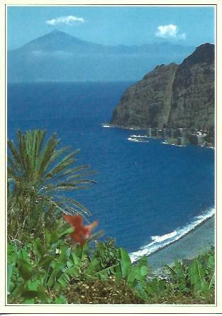POSTAL A7008: Playa de Hermigua