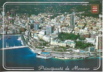 POSTAL A7012: Vissta general de Monaco