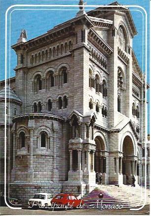 POSTAL A7013: Catedral de Monaco