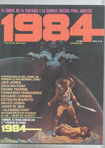 Revista 1984 numero 36: Zora y los hibernautas