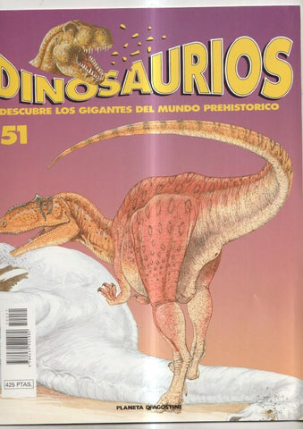 Dinosaurios fasciculo coleccionable numero 051