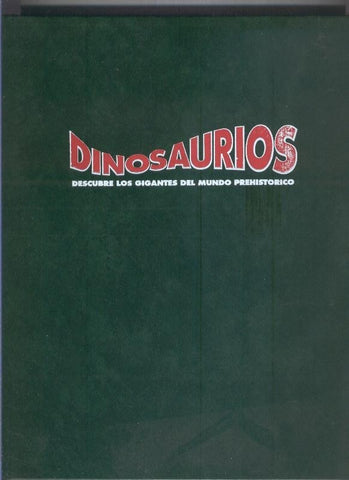 Dinosaurios tapa para encuadernar el tomo cuatro