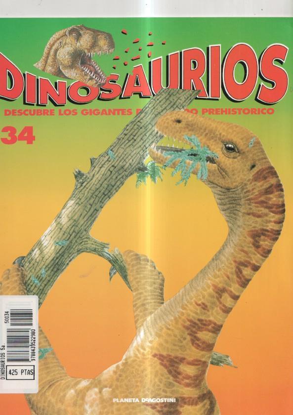 Dinosaurios fasciculo coleccionable numero 034