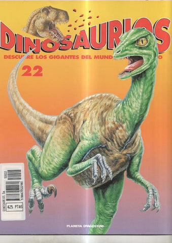 Dinosaurios fasciculo coleccionable numero 022