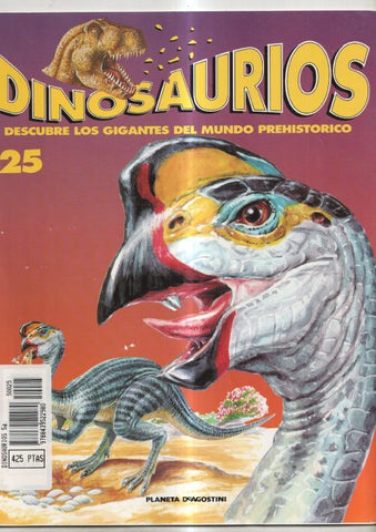 Dinosaurios fasciculo coleccionable numero 025