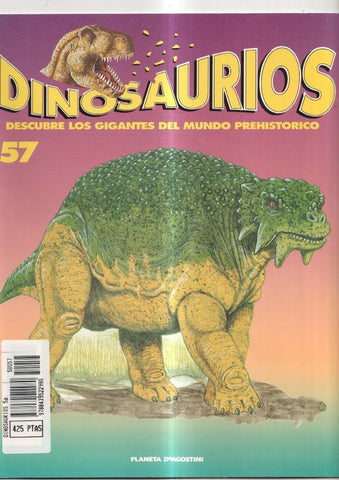 Dinosaurios fasciculo coleccionable numero 057