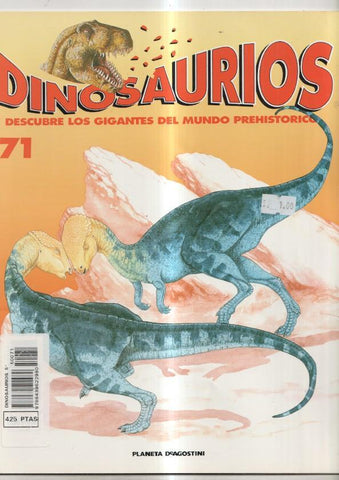 Dinosaurios fasciculo coleccionable numero 071