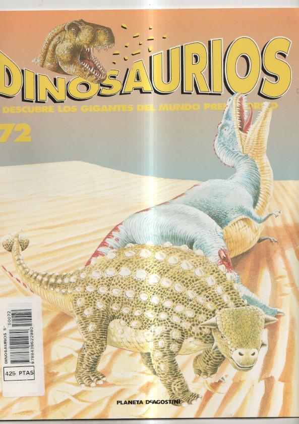 Dinosaurios fasciculo coleccionable numero 072