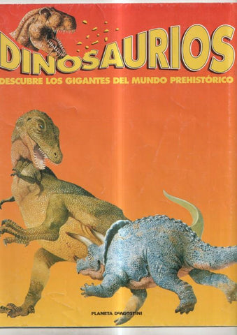 Dinosaurios fasciculo coleccionable PROPAGANDA OBRA, POSTER GIGANTE IGUANODOV