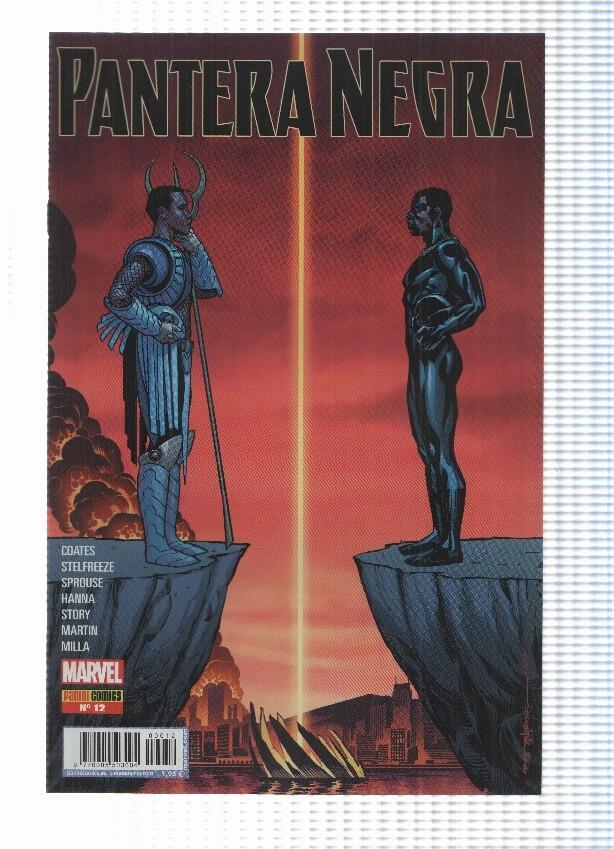 Panini: Pantera Negra num. 12 año II , 2017 - Una nacion bajo nuestros pies parte 12