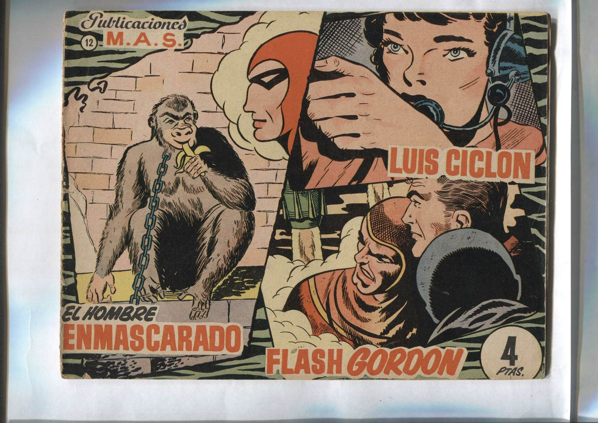 Publicaciones Mas numero 12: El Hombre enmascarado