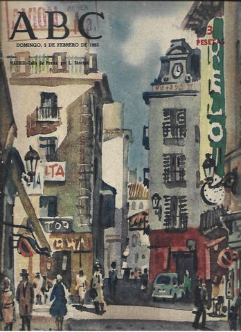 LAMINA 41015: Portada de ABC de 3 de febrero de 1963