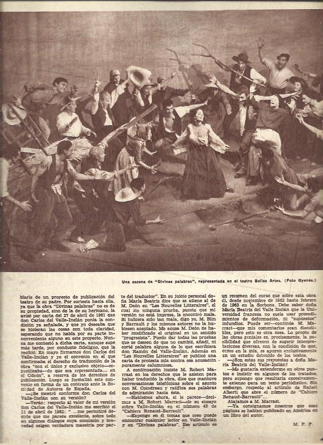 LAMINA 41013: Escena de Divinas Palabras de Valle Inclan