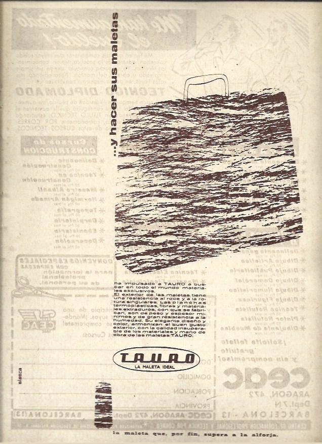LAMINA 41011: Publicidad de maletas Callao