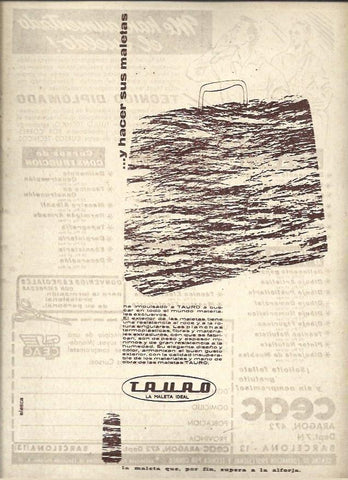 LAMINA 41011: Publicidad de maletas Callao