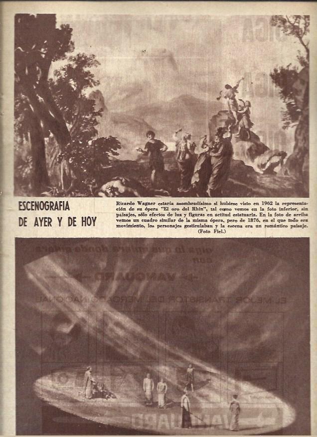 LAMINA 41010: Escenografia para El oro del Rhin de Wagner