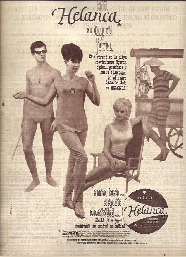 LAMINA 41009: Publicidad de hilo Helanca