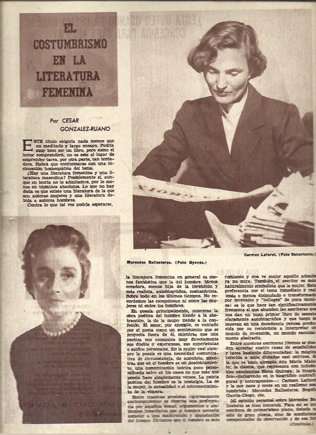 LAMINA 41007: Mercedes Ballesteros y Carmen Laforel