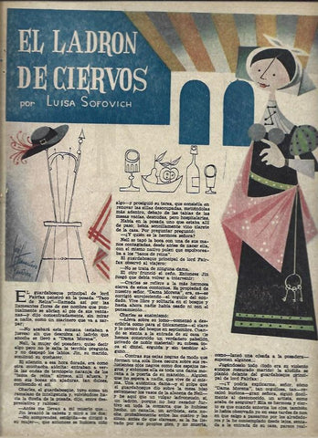 LAMINA 41017: El ladron de ciervos
