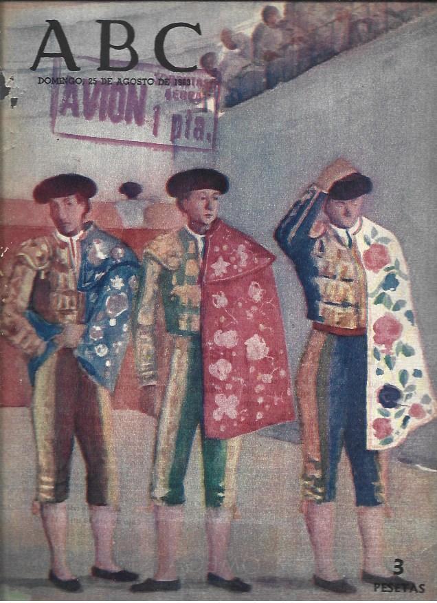 LAMINA 41028: Portada ABC de 25 de agosto de 1963