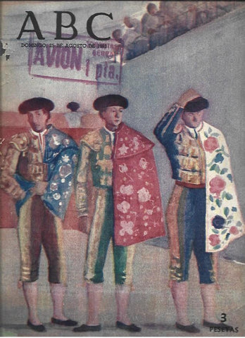 LAMINA 41028: Portada ABC de 25 de agosto de 1963