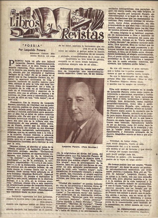 LAMINA 41001: Leopoldo Panero