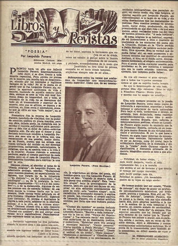 LAMINA 41001: Leopoldo Panero