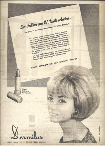 LAMINA 40973: Publicidad de Dermiluz