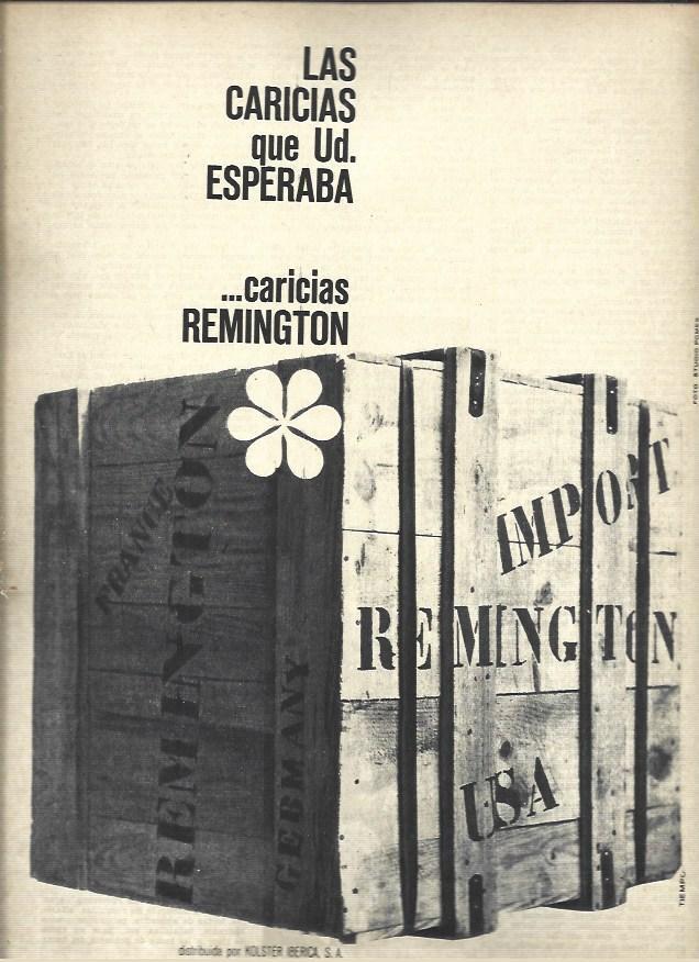 LAMINA 40998: Publicidad de Remington