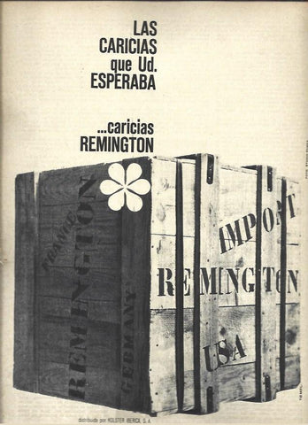 LAMINA 40998: Publicidad de Remington
