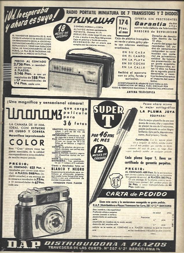 LAMINA 40988: Publicidad de Distribuidora a plazos, Barcelona