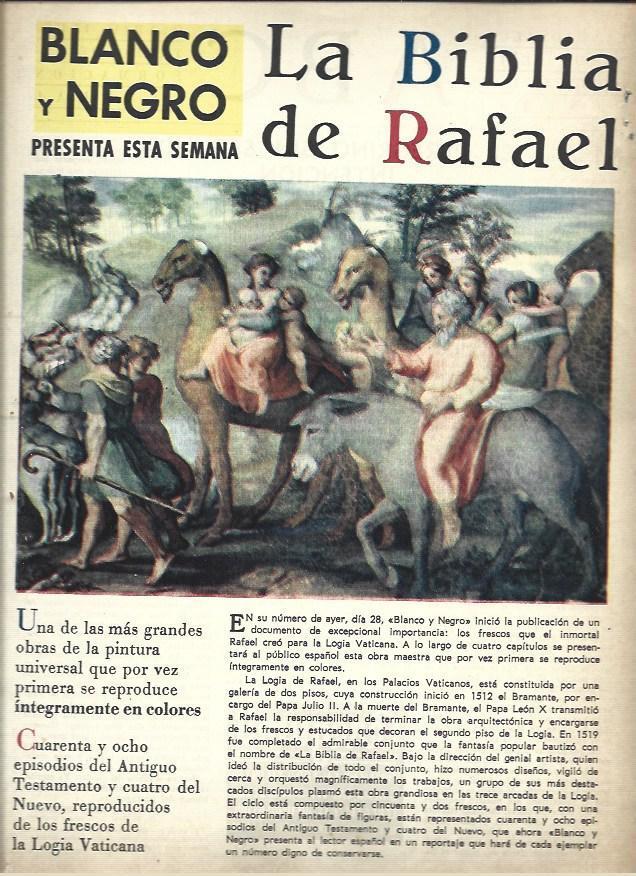 LAMINA 41074: La Biblia de Rafael