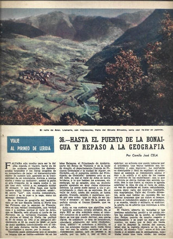 LAMINA 41075: Valle del Ciruelo Silvestre en el Vall d'Aran