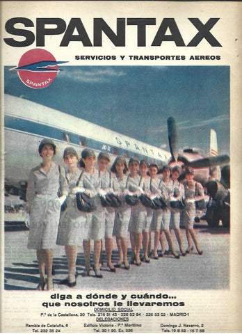 LAMINA 41076: Publicidad de Spantax