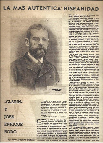 LAMINA 41100: Leopoldo Alas Clarin