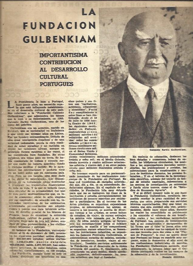 LAMINA 41098: Calouste Sarkis Guibenkiam