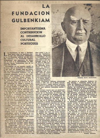 LAMINA 41098: Calouste Sarkis Guibenkiam