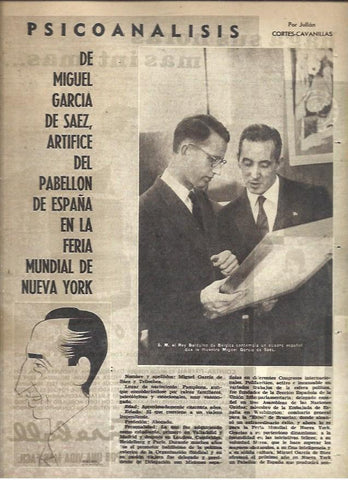 LAMINA 41090: Miguel Garcia de Saez, caricatura de Menendez