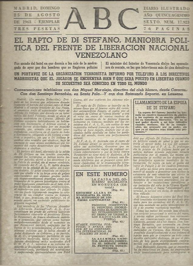 LAMINA 41037: El rapto de Di Stefano