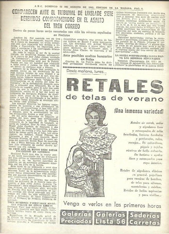 LAMINA 41040: Publicidad de Galerias Preciados