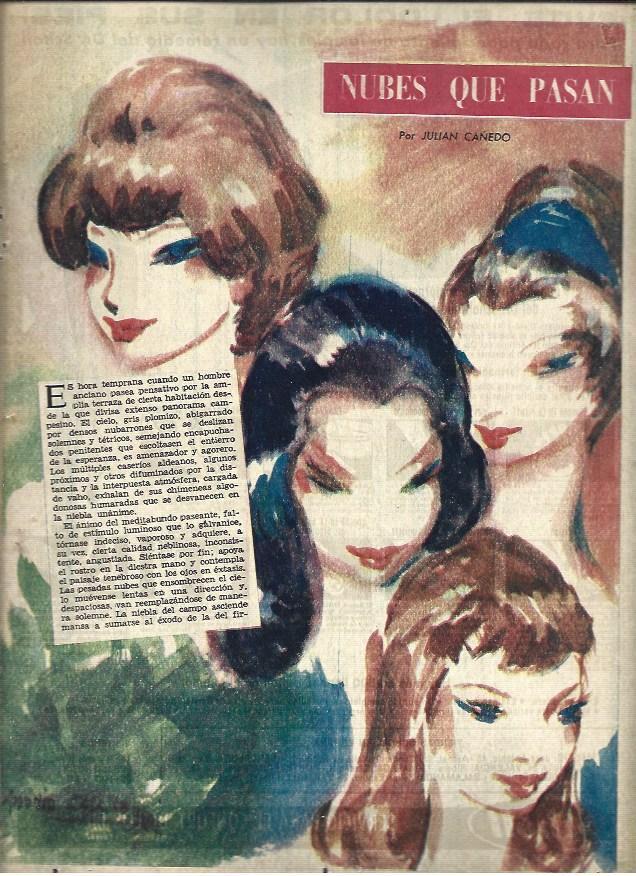 LAMINA 41051: Nubes que pasas