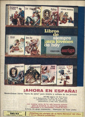 LAMINA 41052: Publicidad de Colección Auriga