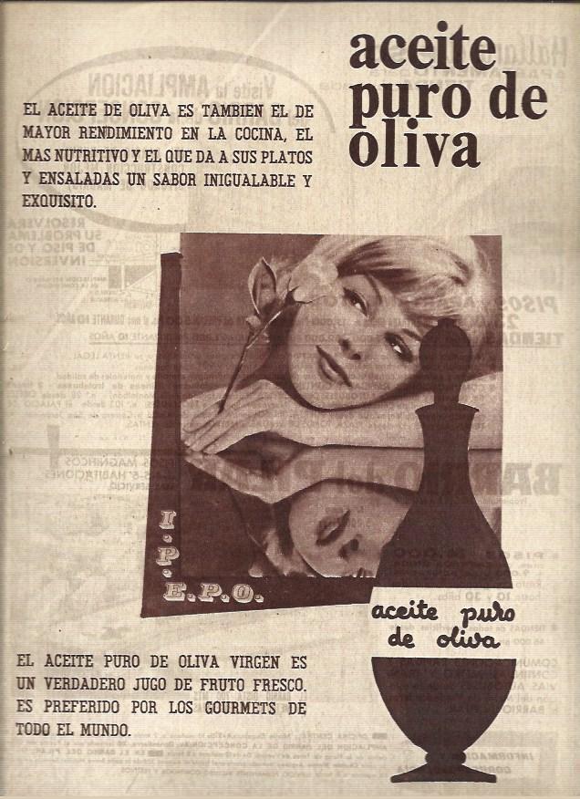 LAMINA 41066: Publicidad de aceite puro de oliva