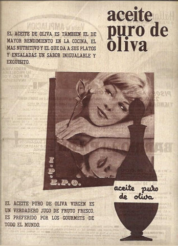 LAMINA 41066: Publicidad de aceite puro de oliva