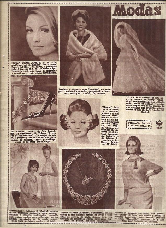 LAMINA 41056: Seccion de moda