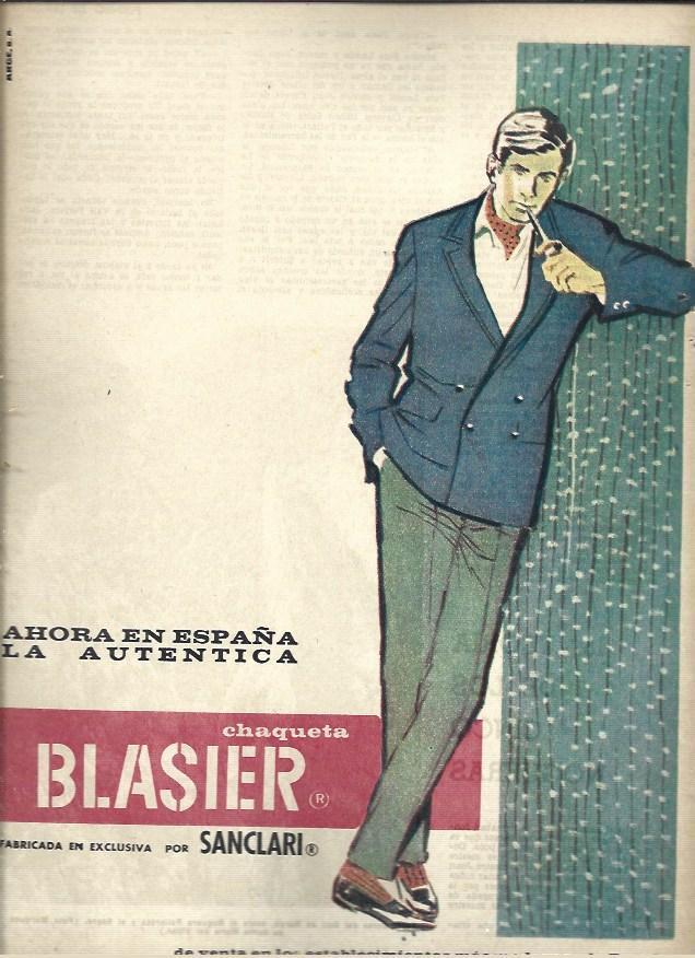 LAMINA 40966: Publicidad de chaqueta Sanclari