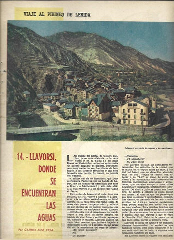LAMINA 40965: Llavorsi, Lleida