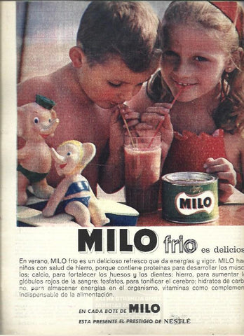 LAMINA 40891: Publicidad de refresco Milo