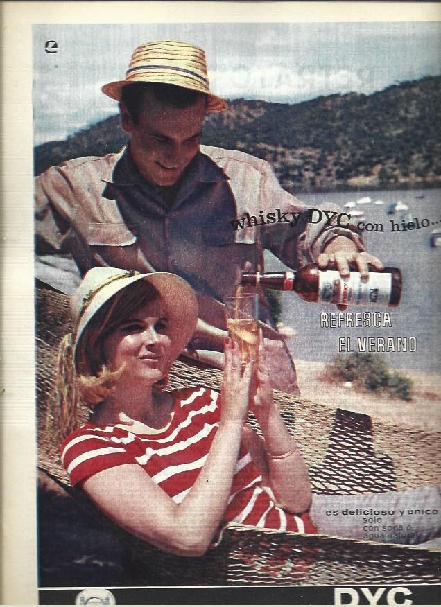 LAMINA 40893: Publicidad de whisky Dyc
