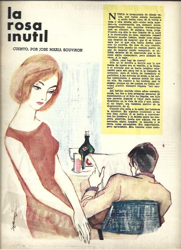 LAMINA 40862: La Rosa inutil, ilustracion de Sorny